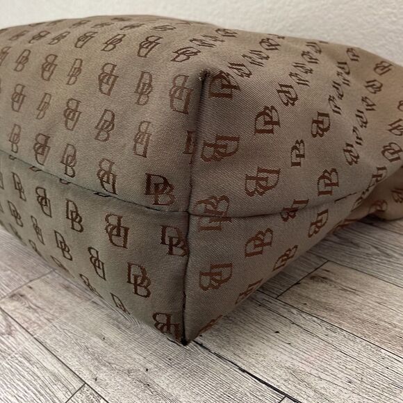 Dooney & Bourke Vintage Canvas and Leather Shoulder Bag - Picture 8 of 15